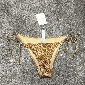 Zimmermann Animal Print Bikini Bottom